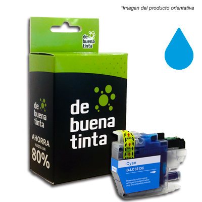 Cartucho Alternativo Brother LC3213 Brother LC3211 Cyan Cód.: IFB3213C 400 Pag