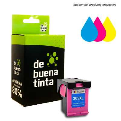 Cartucho Alternativo HP 303 XL Tricolor Cód.: IFH303C 415 Pag