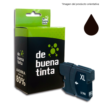 Cartucho Alternativo Brother LC985 Negro Cód.: IFB985N