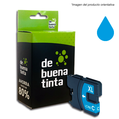 Cartucho Alternativo Brother LC985 Cyan Cód.: IFB985C