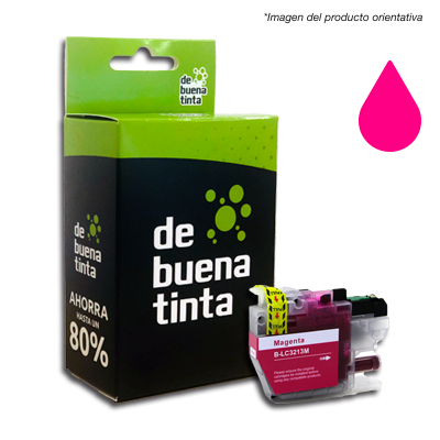 Cartucho Alternativo Brother LC3213 Brother LC3211 Magenta Cód.: IFB3213M 400 Pag