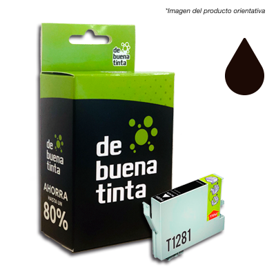 Cartucho Alternativo Epson T1281 Negro Cód.: IFE1281 170 Pag