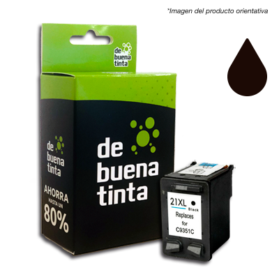 Cartucho Alternativo HP 21 XL Negro Cód.: IFH21