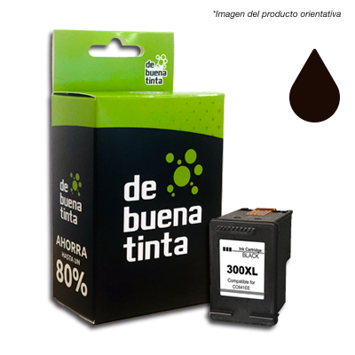 Cartucho Alternativo HP 300 XL Negro Cód.: IFH300N 735 Pag