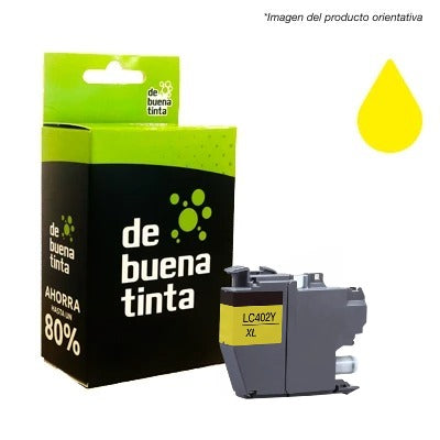 Cartucho Alternativo Brother LC422XL Amarillo Cód.: IFB422XLA 1.500 Pag