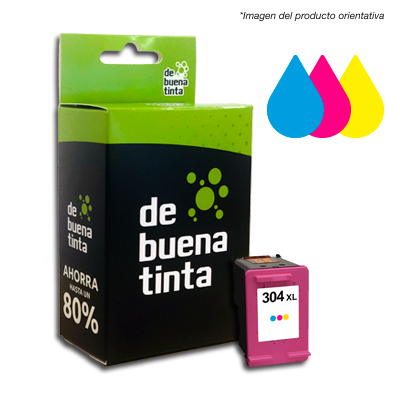 Cartucho Alternativo HP 304 XL Tricolor Cód.: IFH304C 420 Pag