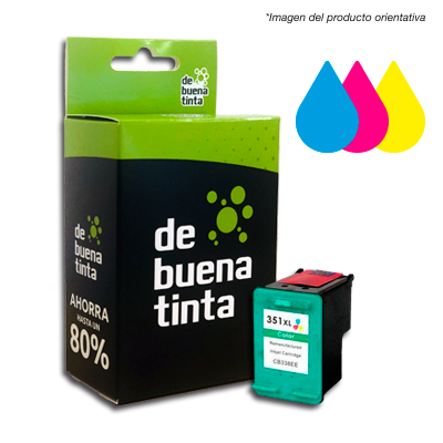 Cartucho Alternativo HP 351 XL Tricolor Cód.: IFH351