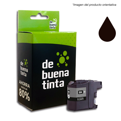 Cartucho Alternativo Brother LC223 Negro Cód.: IFB223N 550 Pag