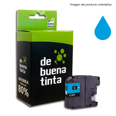 Cartucho Alternativo Brother LC223 Cyan Cód.: IFB223C 550 Pag