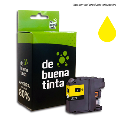 Cartucho Alternativo Brother LC223 Amarillo Cód.: IFB223A 550 Pag