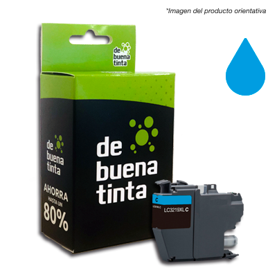 Cartucho Alternativo Brother LC3219 Cyan Cód.: IFB3219C