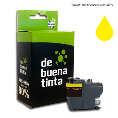 Cartucho Alternativo Brother LC3219 Amarillo Cód.: IFB3219A