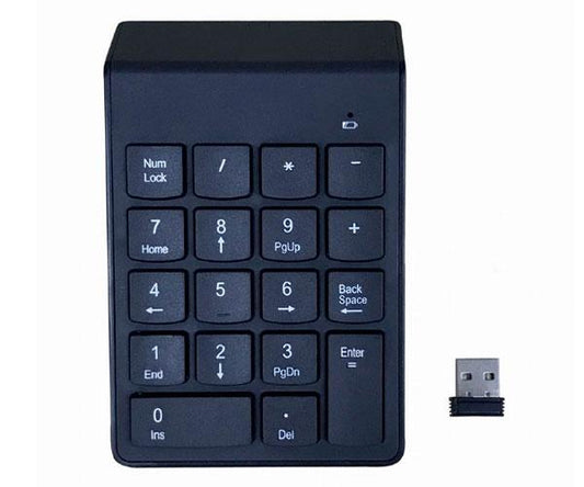 Teclado numerico inalámbrico KPD-W-02 / Negro / Gembird Cód.: KEY-020